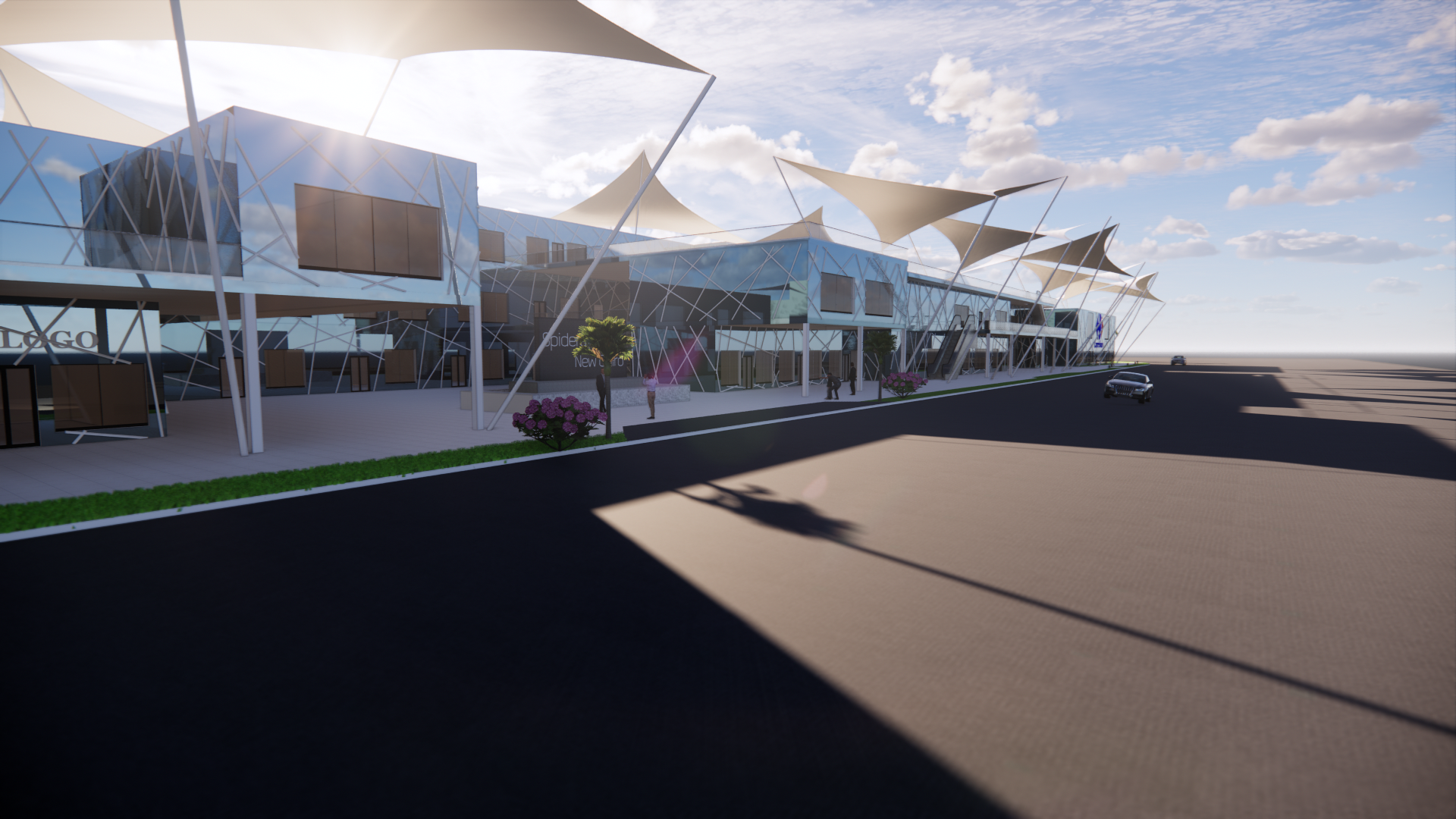 Spidersy Mall I Building Type Design Studio 2021.-3