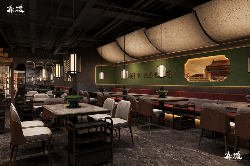 乐宴老北京铜火锅（深圳水贝 KKTIME 店）丨中国深圳丨深圳市森渡空间设计有限公司-19
