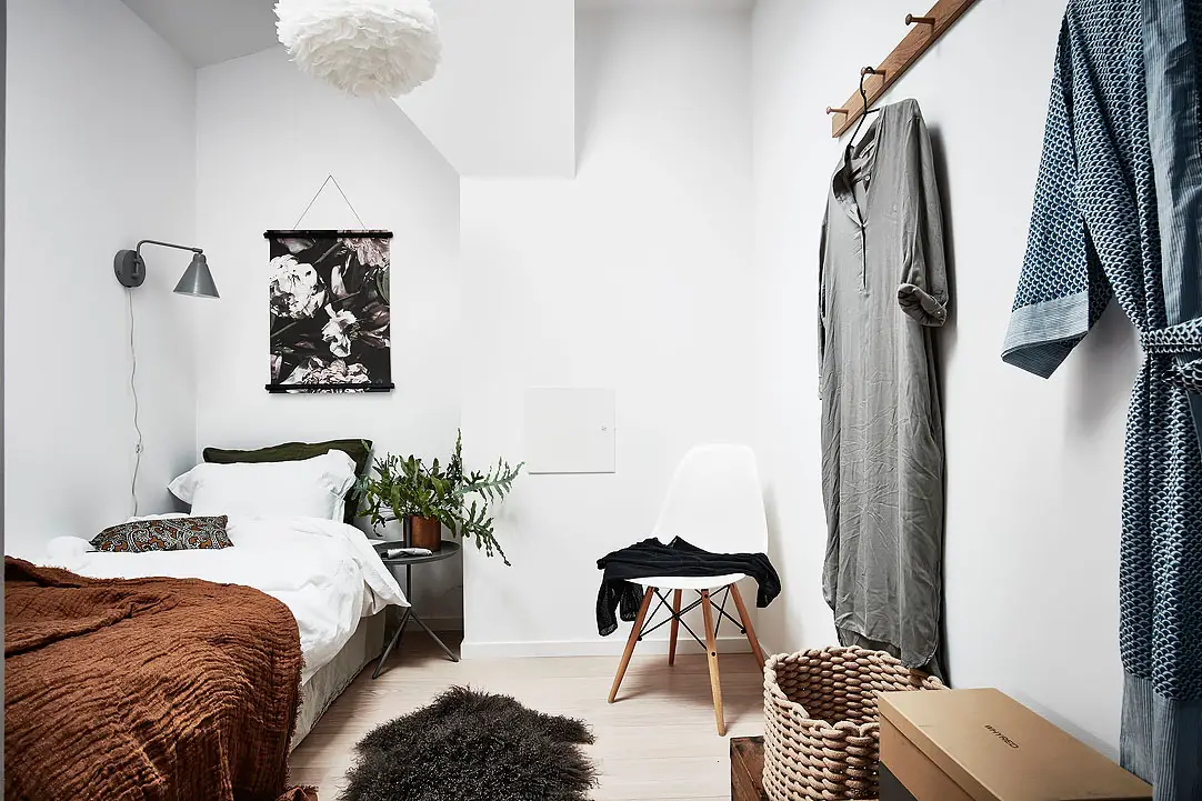 34 平米瑞典公寓，长条形空间妙手回春-18