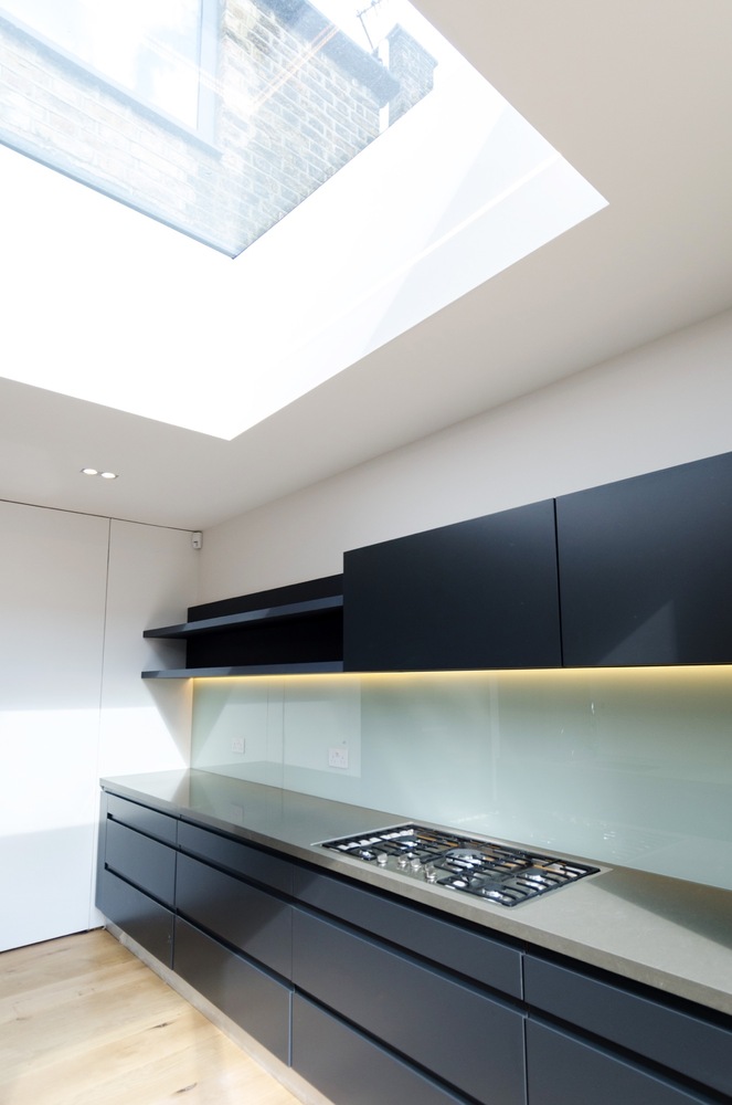 伦敦北部惊艳扩建 | 木火、玻璃与石灰石的和谐共融-44