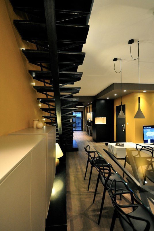 法国南锡带露台的两层复式公寓项目丨MYSPACEPLANNER工作室-7