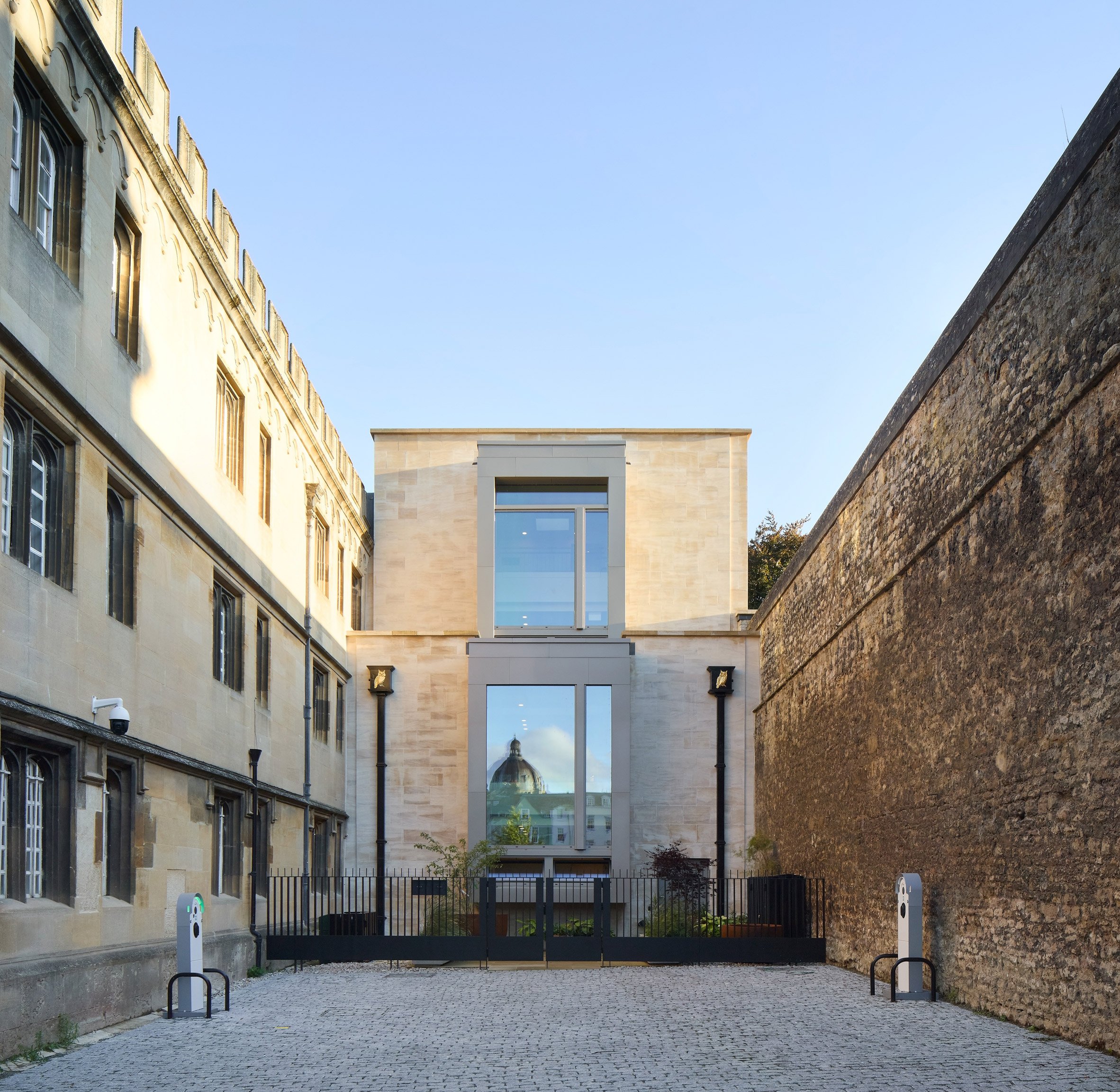 牛津大学基督圣体学院图书馆斯宾塞大楼扩建项目丨英国牛津丨伦敦工作室Wright & Wright-3