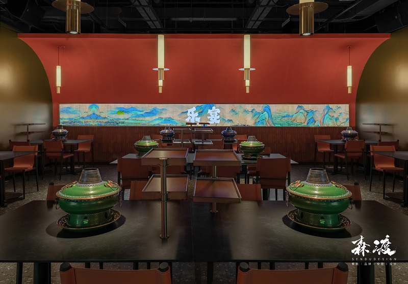 乐宴老北京铜火锅（龙华店）丨中国深圳丨深圳市森渡空间设计有限公司-16