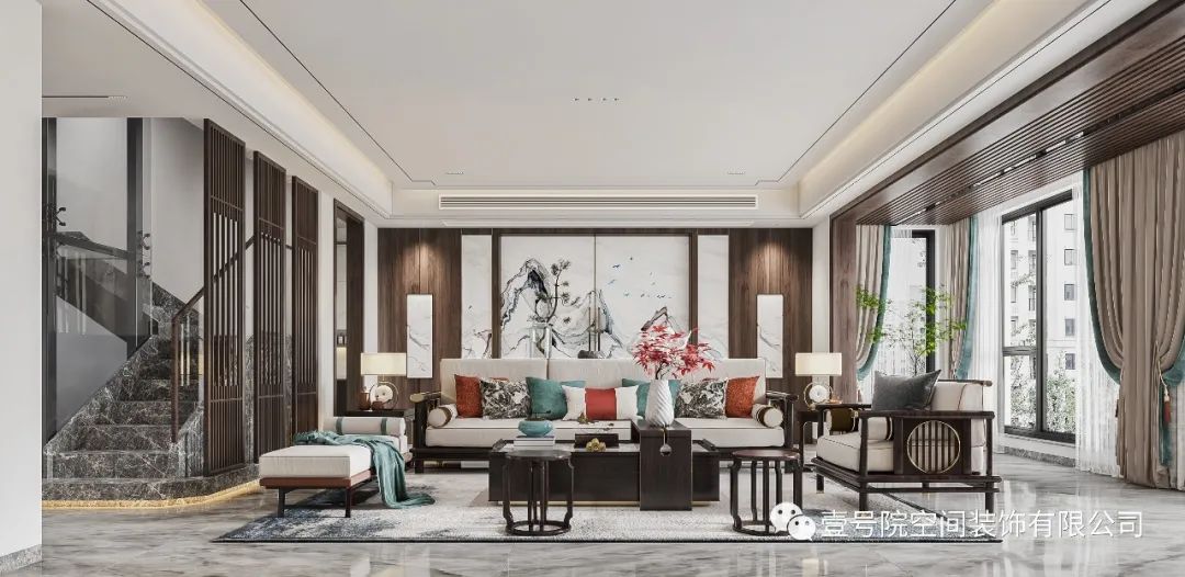 现代新中式 · 壹号院空间装饰的诗情画意之作-17