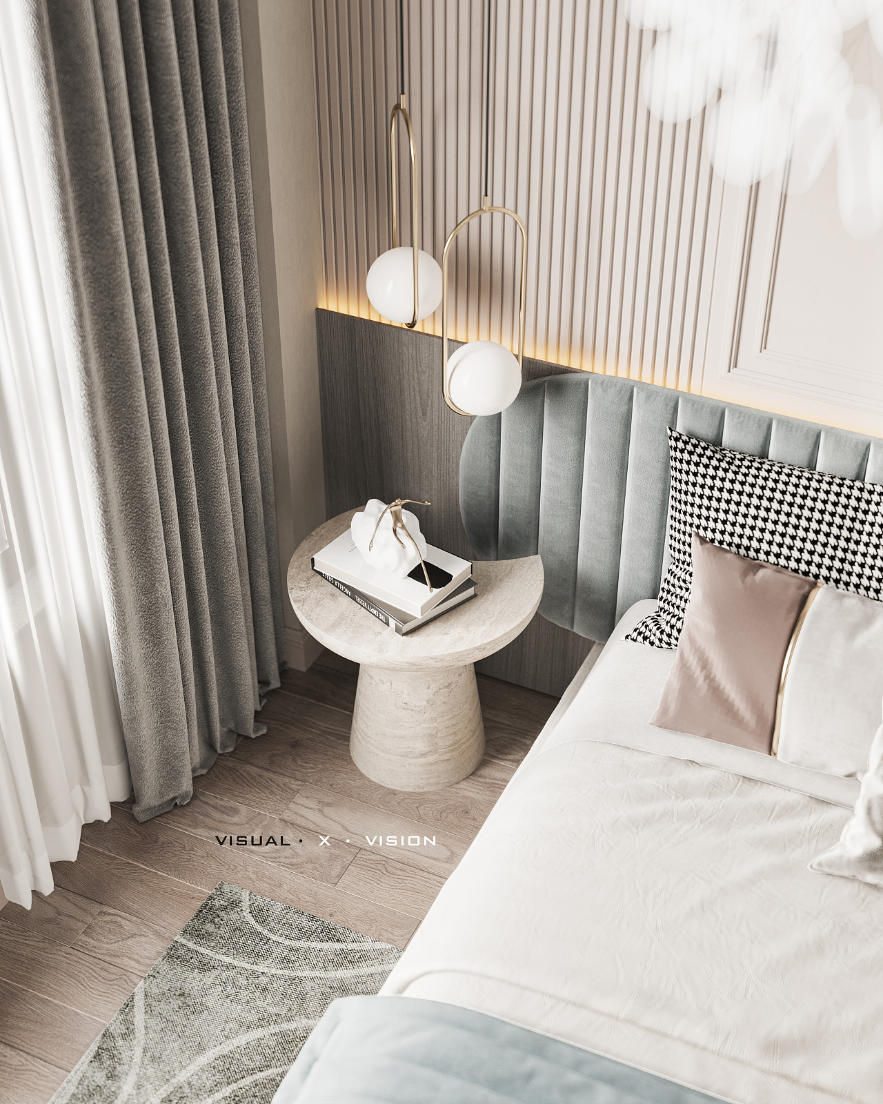 现代法式浪漫满屋丨法国巴黎丨知名设计师-21