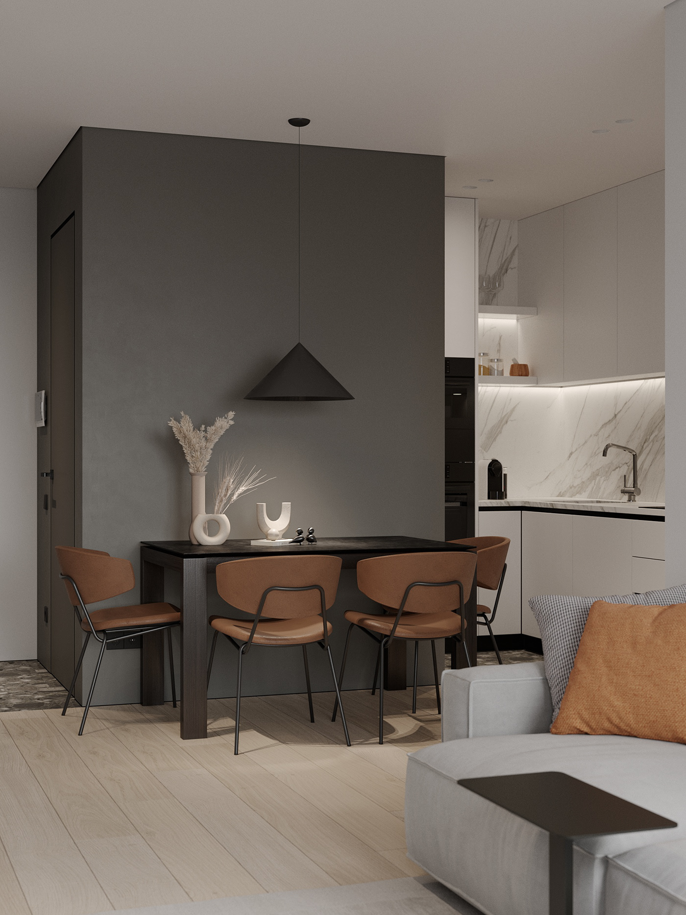 乌克兰基辅小空间公寓设计 细节满满-1