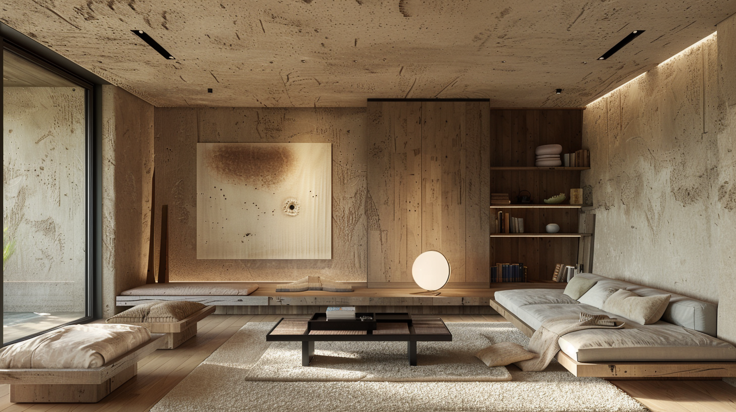 侘寂（Wabi-sabi ）风格的室内设计-71