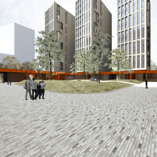 “Дом у причала”（“ЗилАрт”住宅综合体部分地块）丨Сергей Скуратов ARCHITECTS-114