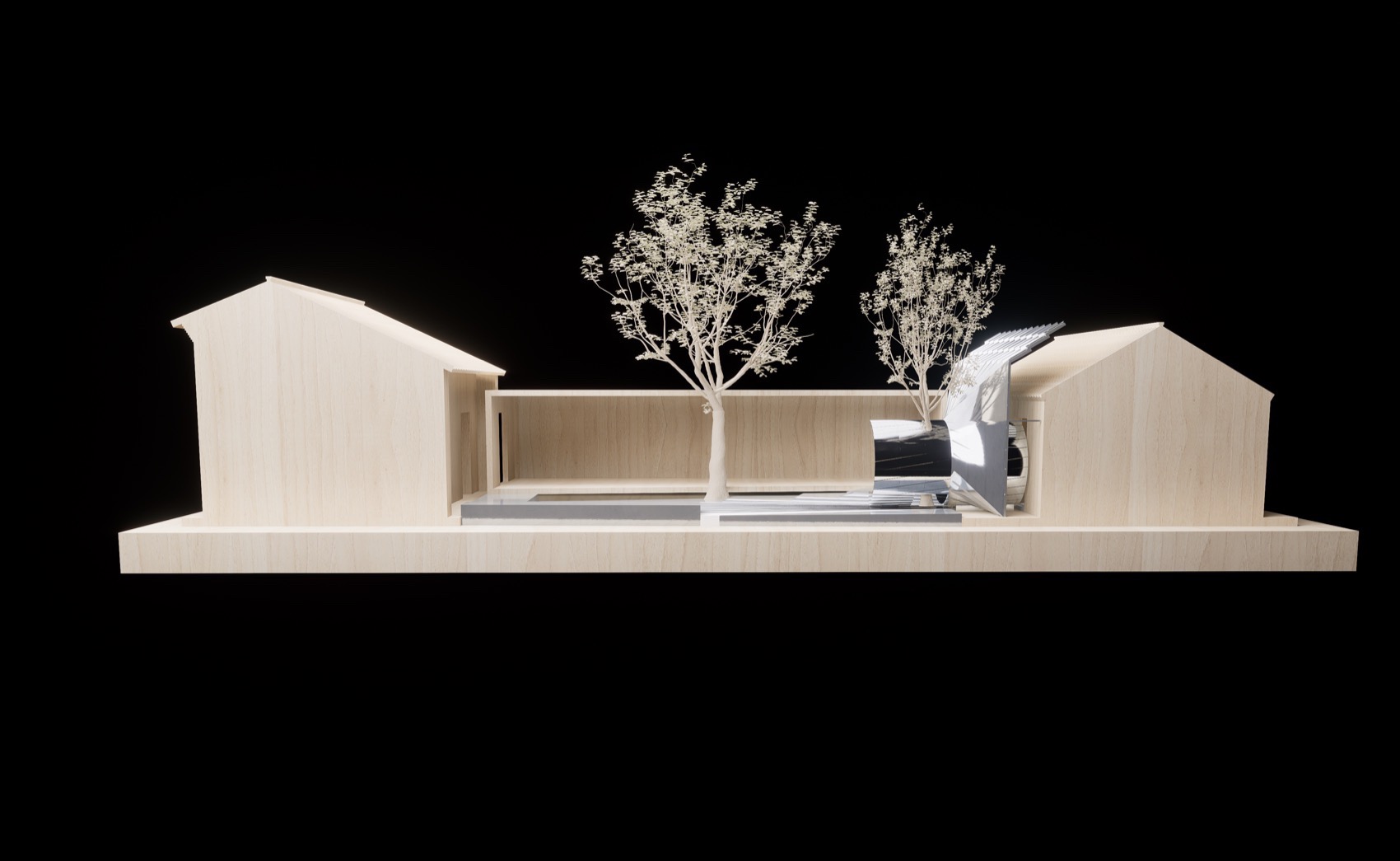 流光展厅 – 关中忙罢艺术节内院改造丨中国西安丨戴璞建筑-65