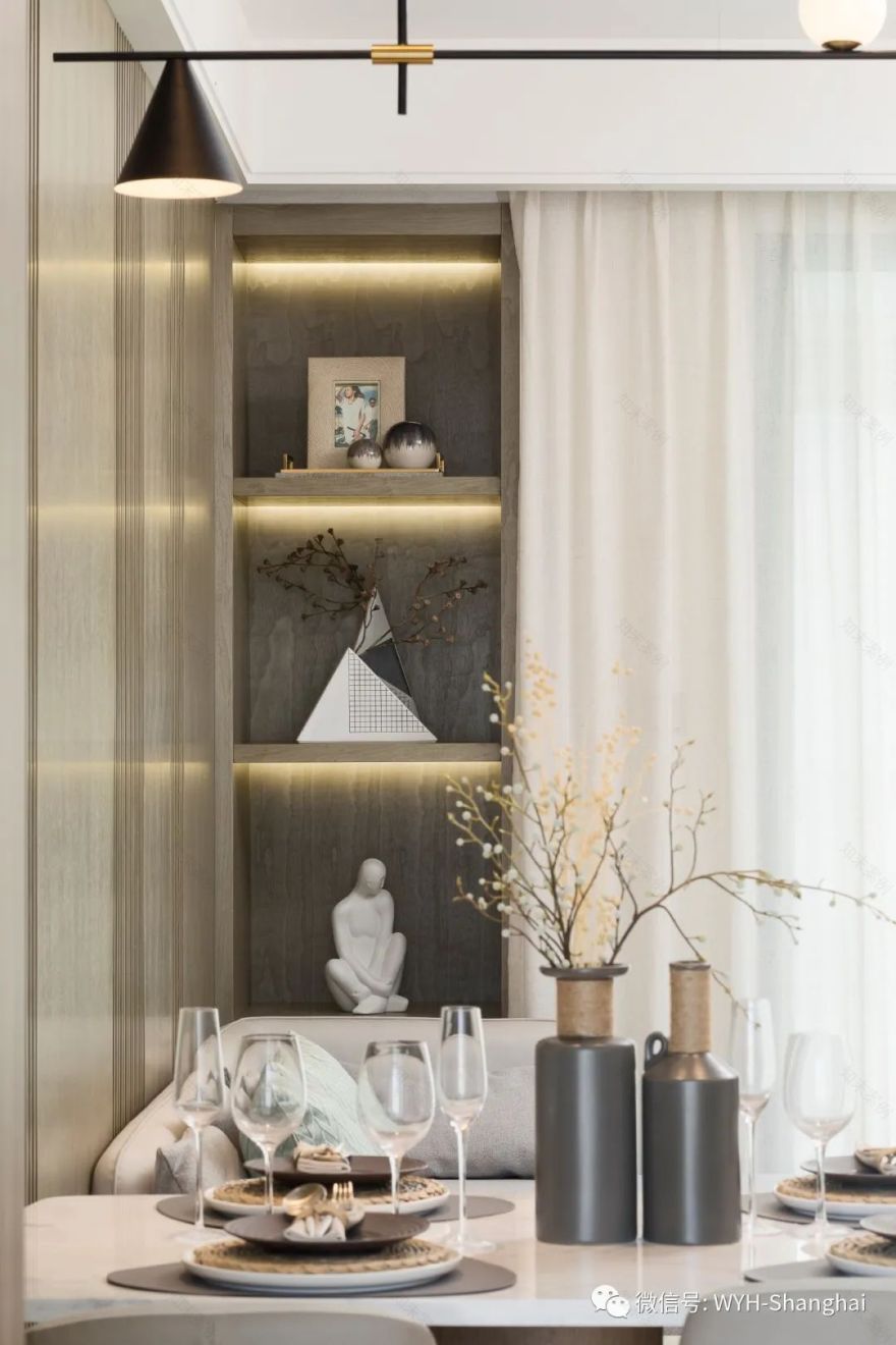 承安未来峯样板房,轻奢与北欧风情的极致碰撞-26