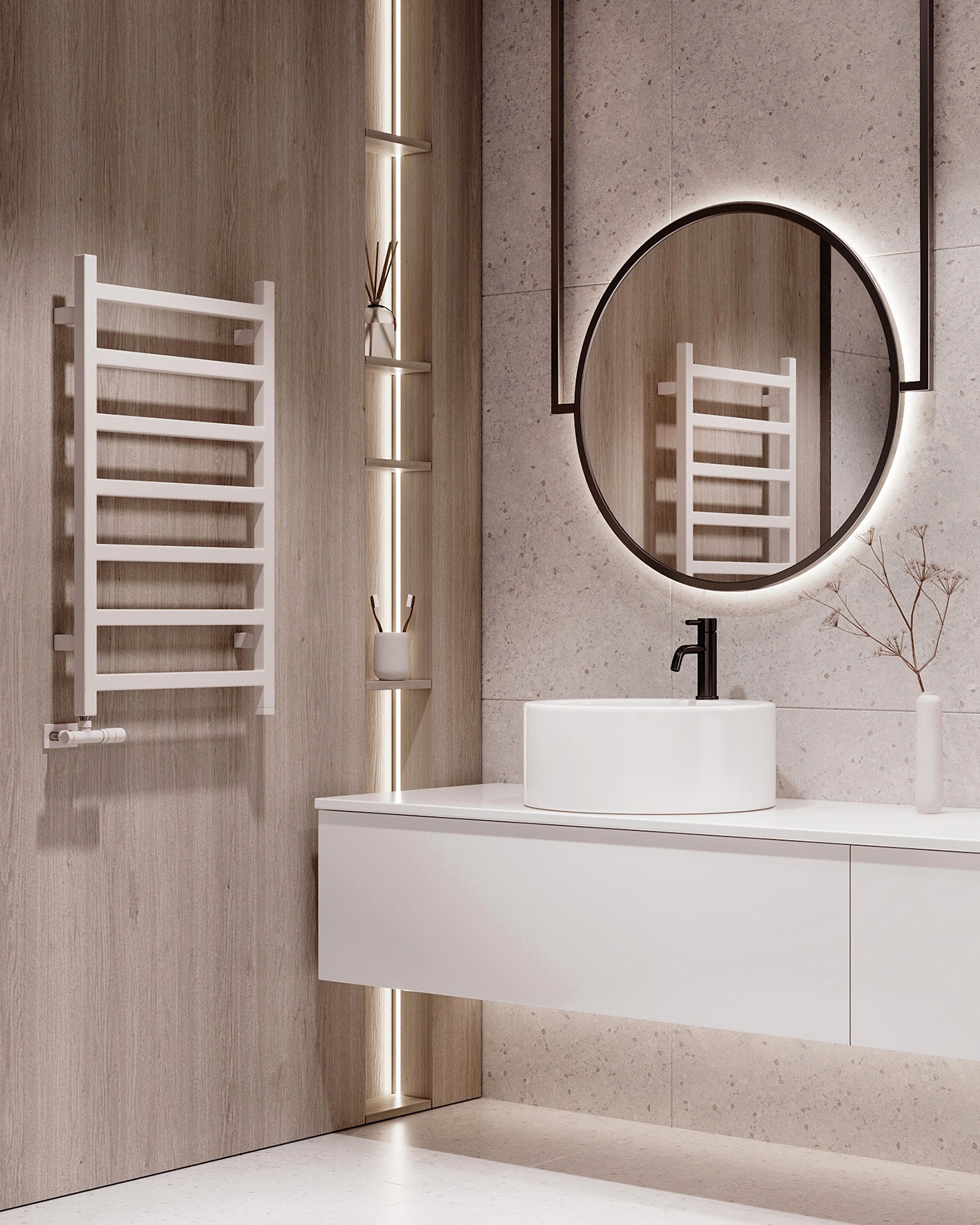 73㎡浅色系公寓设计 既舒适又温馨！-17