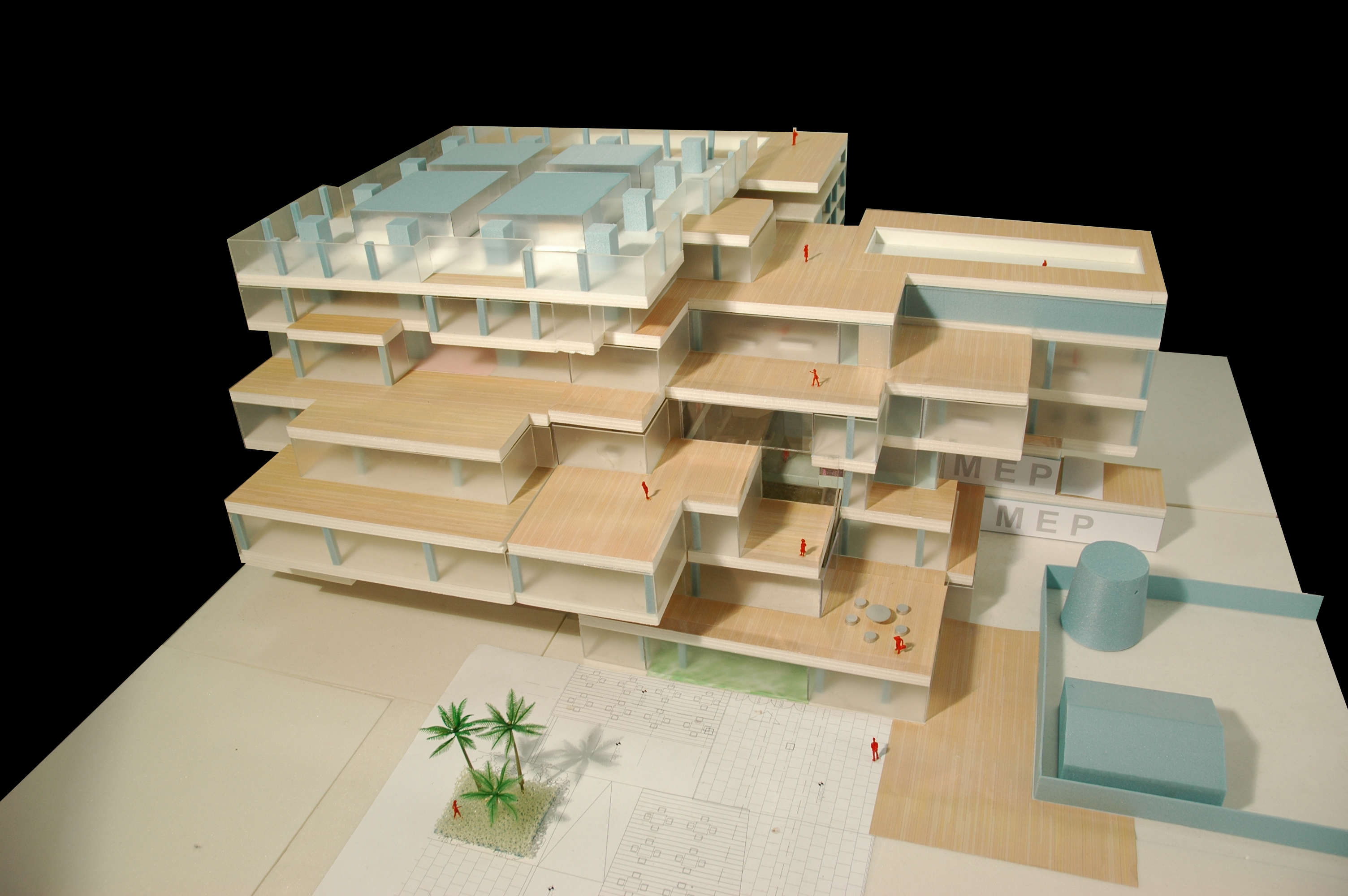 玛哈纳空塔（通常该建筑又名曼谷垂直花园曼谷画框，常见中文名还有通天塔 ，最准确名称以当地官方为准 ） 丨泰国曼谷丨OMA-18