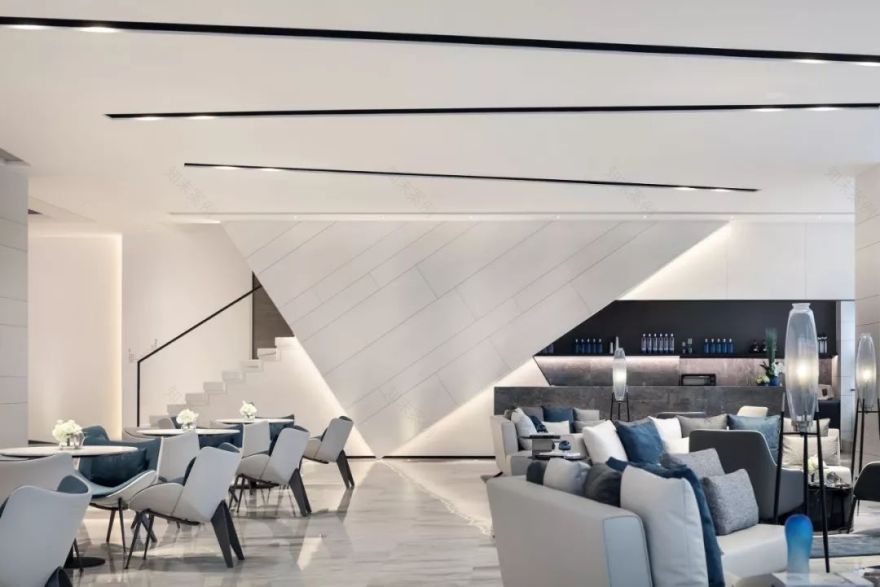 几何律动中的莆田正荣销售中心-21