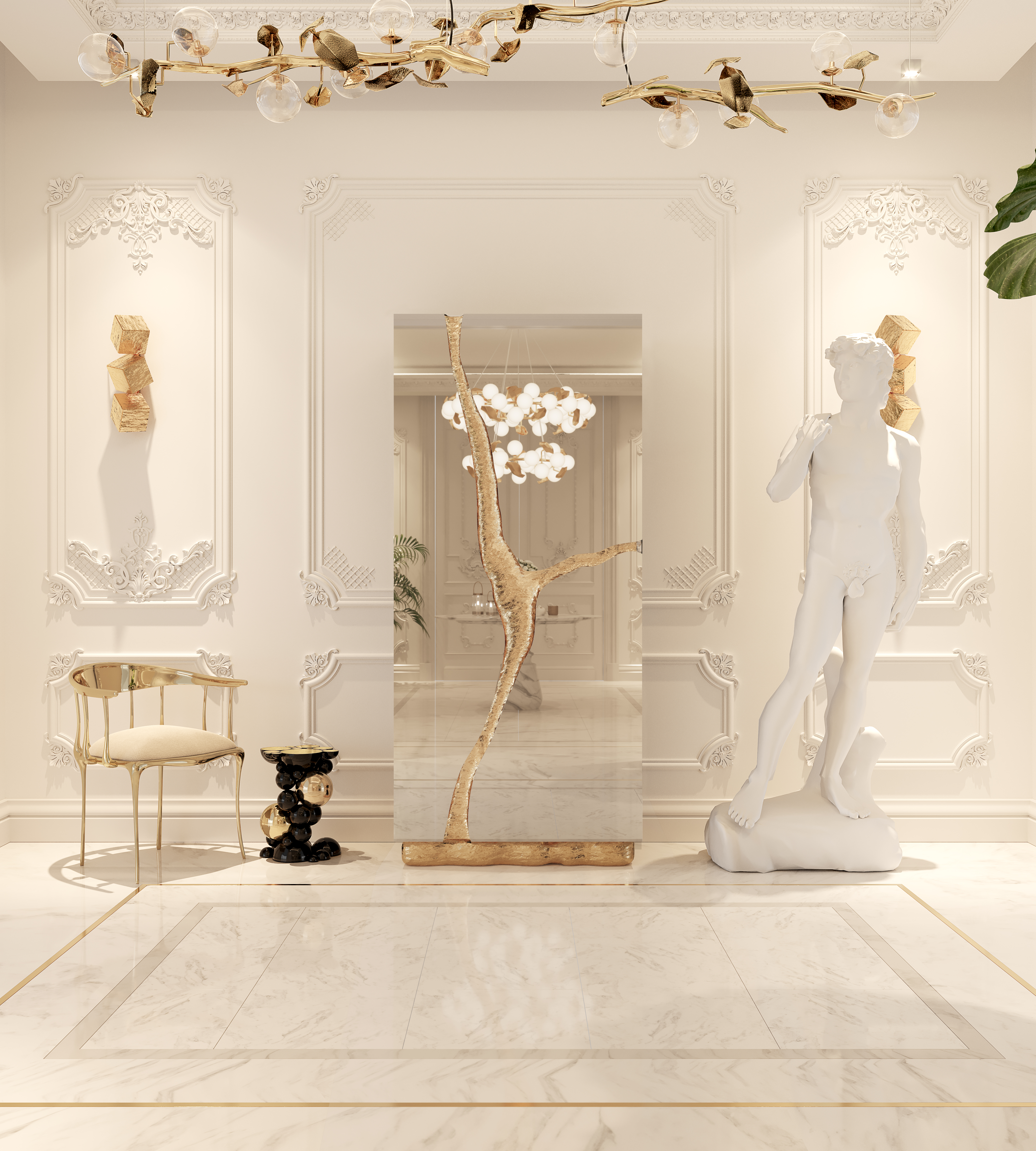 新古典室内设计 · 顶级豪华房间-11