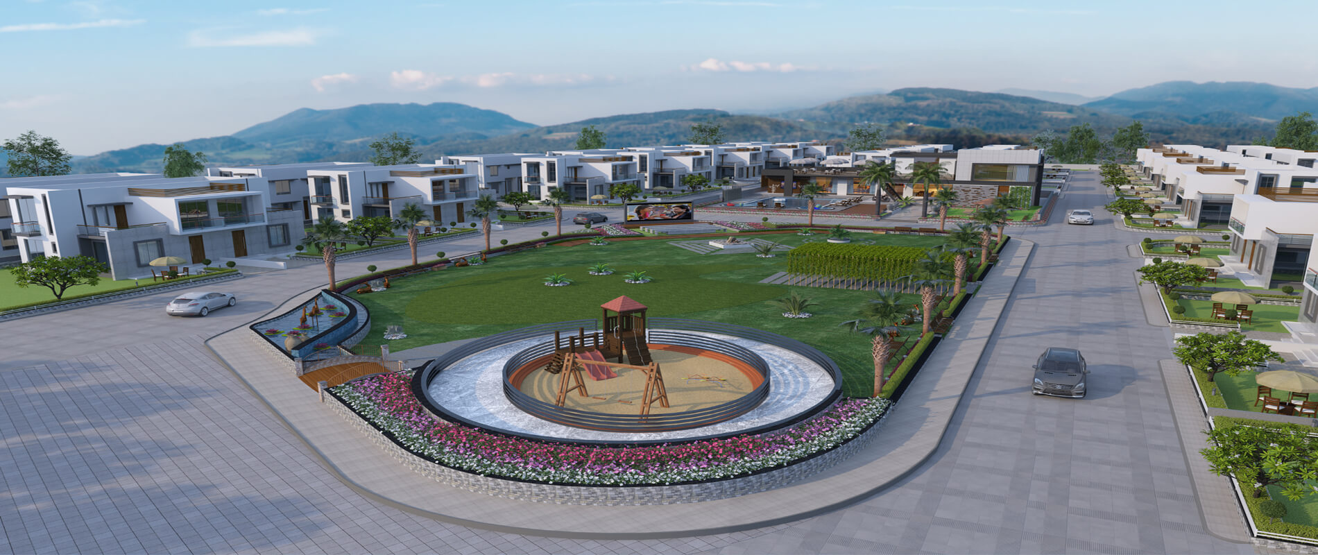 3D 建筑设计师打造的多功能商业空间-19