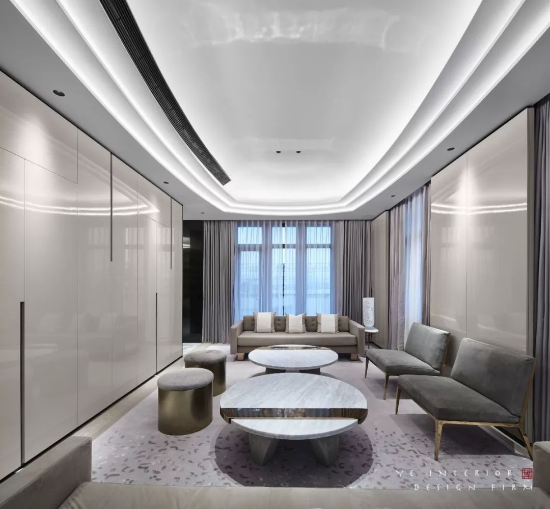 玉环滨江壹号别墅,演绎意式轻奢与现代极简的优雅空间-78