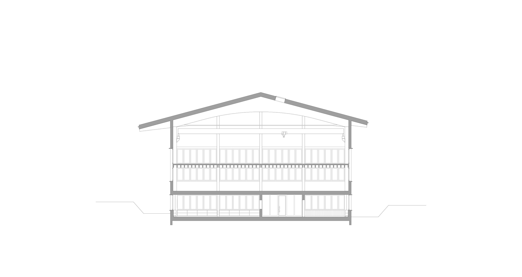 木材生产设施丨瑞士格拉鲁斯丨AMJGS Architektur,Marti AG Matt-34