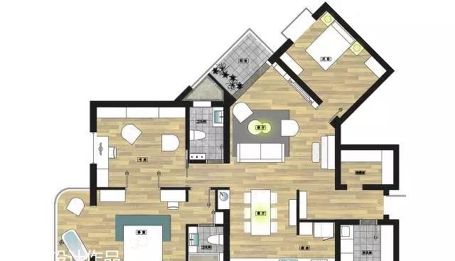 茂盛大厦 160㎡北欧风家居设计-0