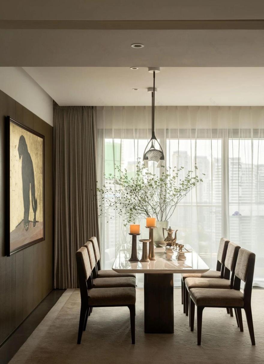 成都麓湖沄洲组团C户型206㎡样板间丨中国成都丨SaltSet所特设计-22