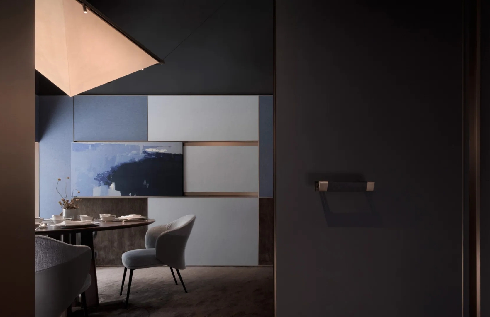 深圳天元珍庭潮州餐厅丨中国深圳丨水平线设计-31