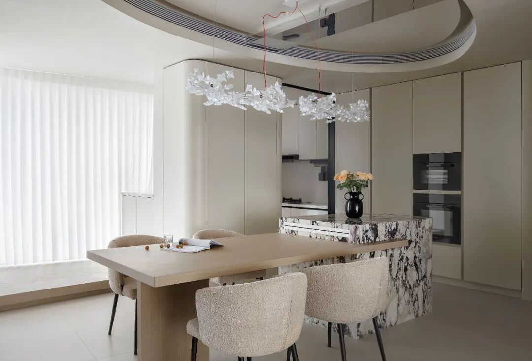 简狄设计｜用弧线重塑异形空间，还多出一个家庭展览馆-73