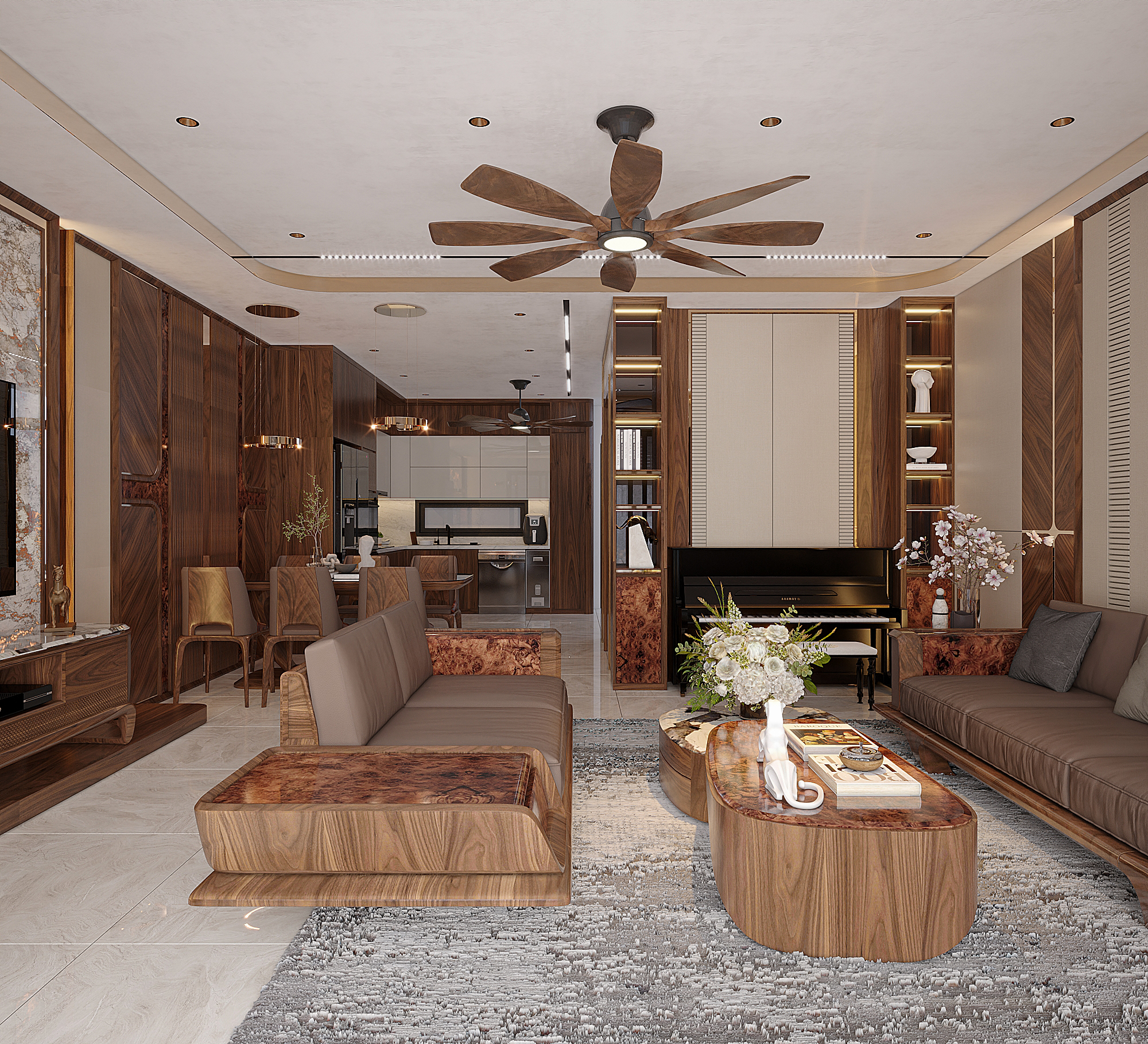 Nội Thất Gỗ Óc Chó__Anh Phương - Hà Nội-2