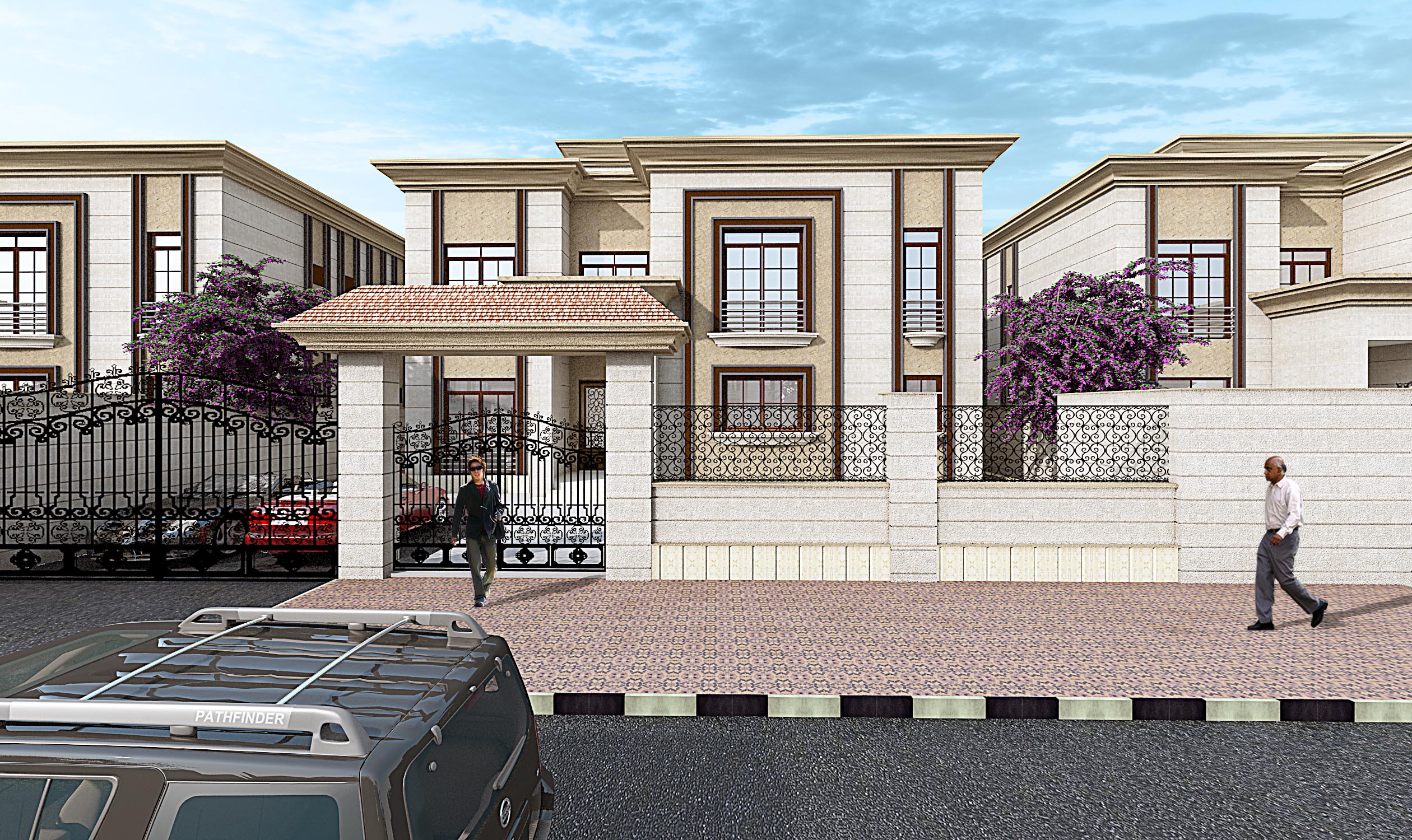 摩洛哥埃尔·费尔道斯城住宅设计-6