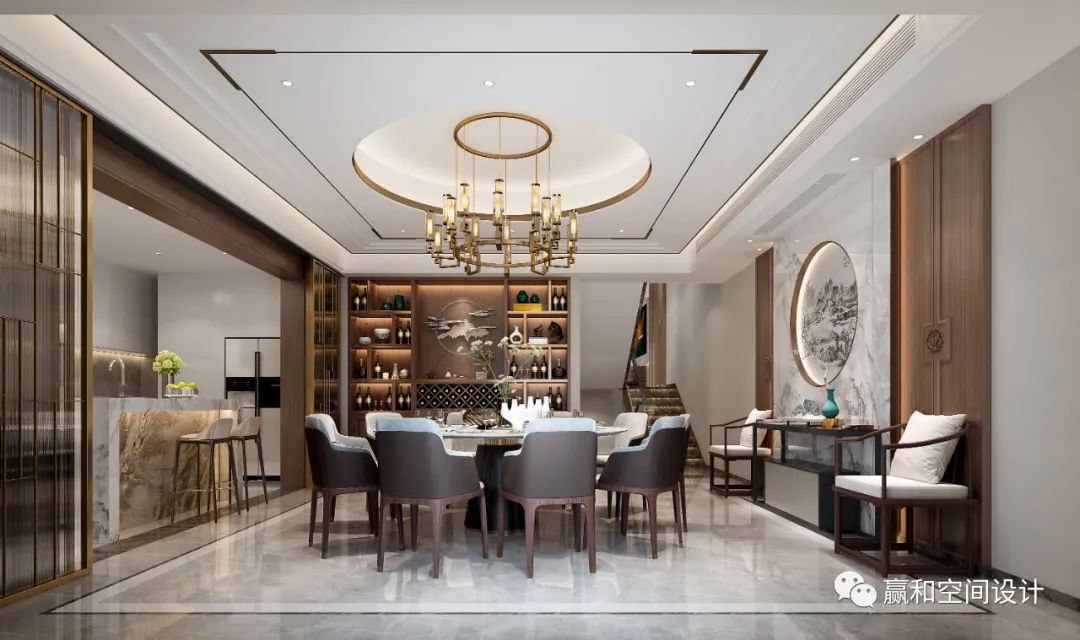 奥园·观澜誉峰现代中式风格别墅设计丨中国东莞-16