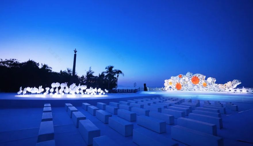 三亚天涯海角国际婚庆节装置设计丨中国三亚丨深生美学空间-15