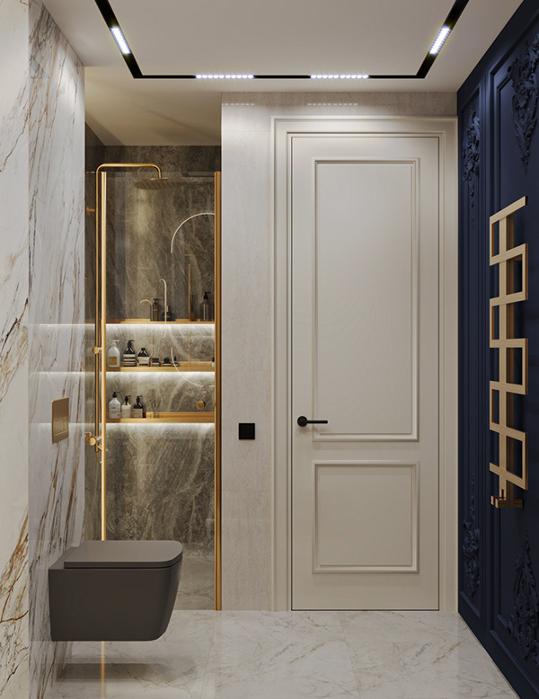 Neoclassic apartment design-36
