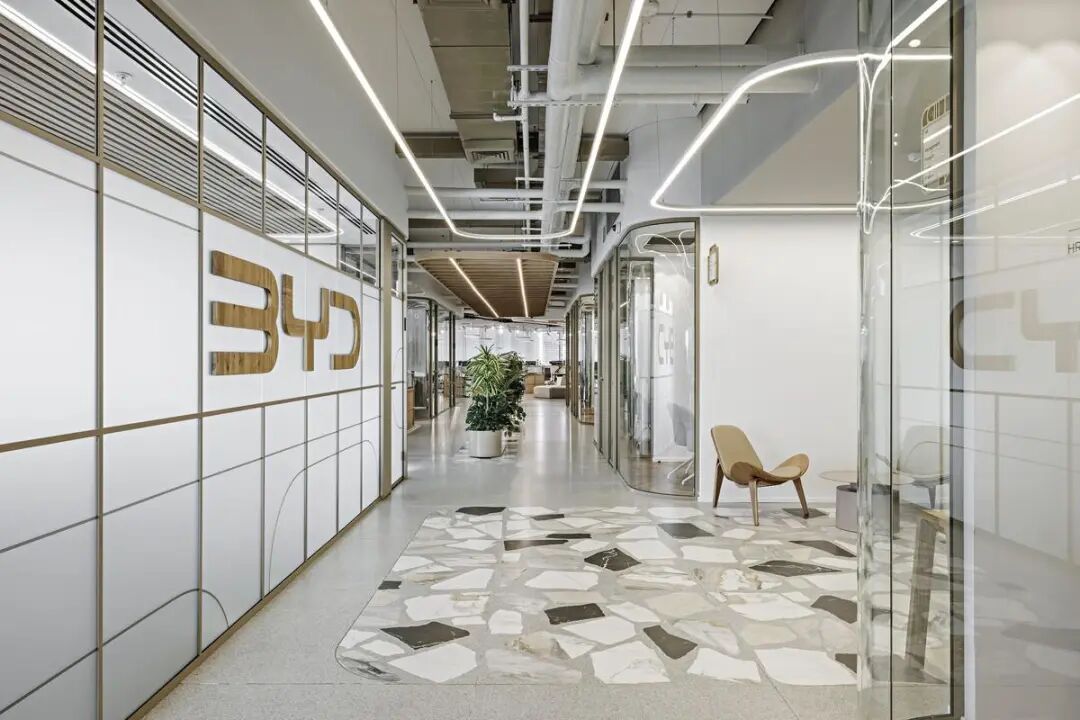 BYD比亚迪以色列办公室丨A.R. Grinberg Architects-1