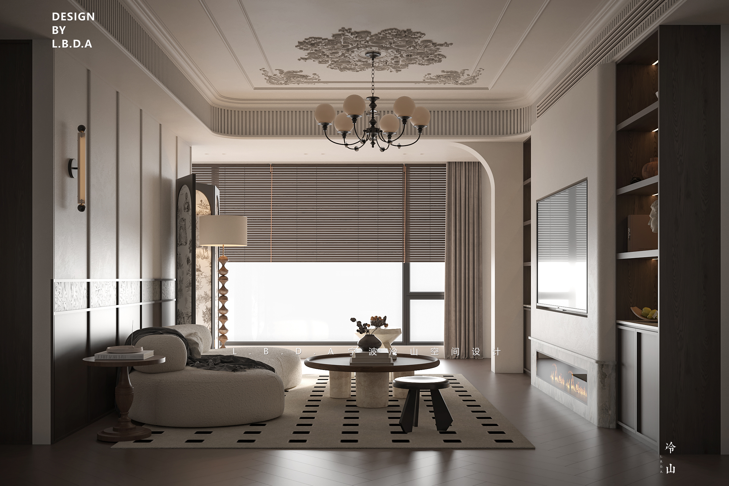 建发嫚云丨150㎡中古法式-4