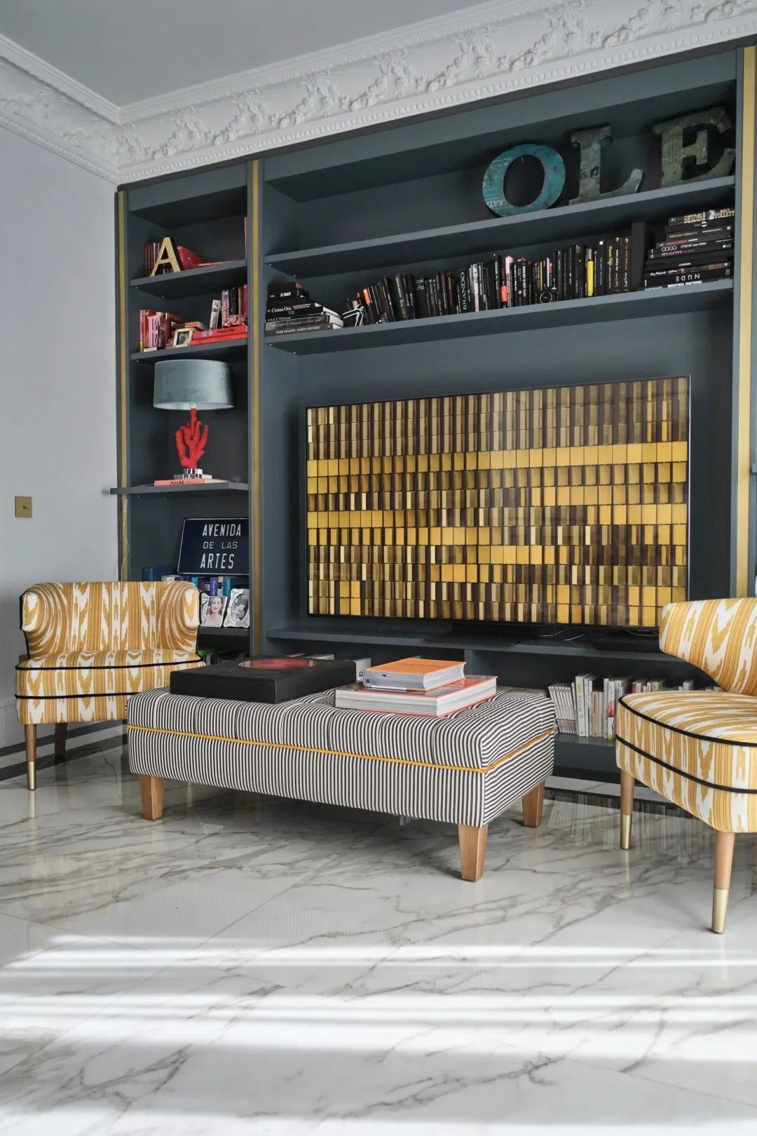 女演员 Ana Milán 的法式浪漫之家丨西班牙马德里丨AD100 室内设计师 Fabián Ñíguez-27