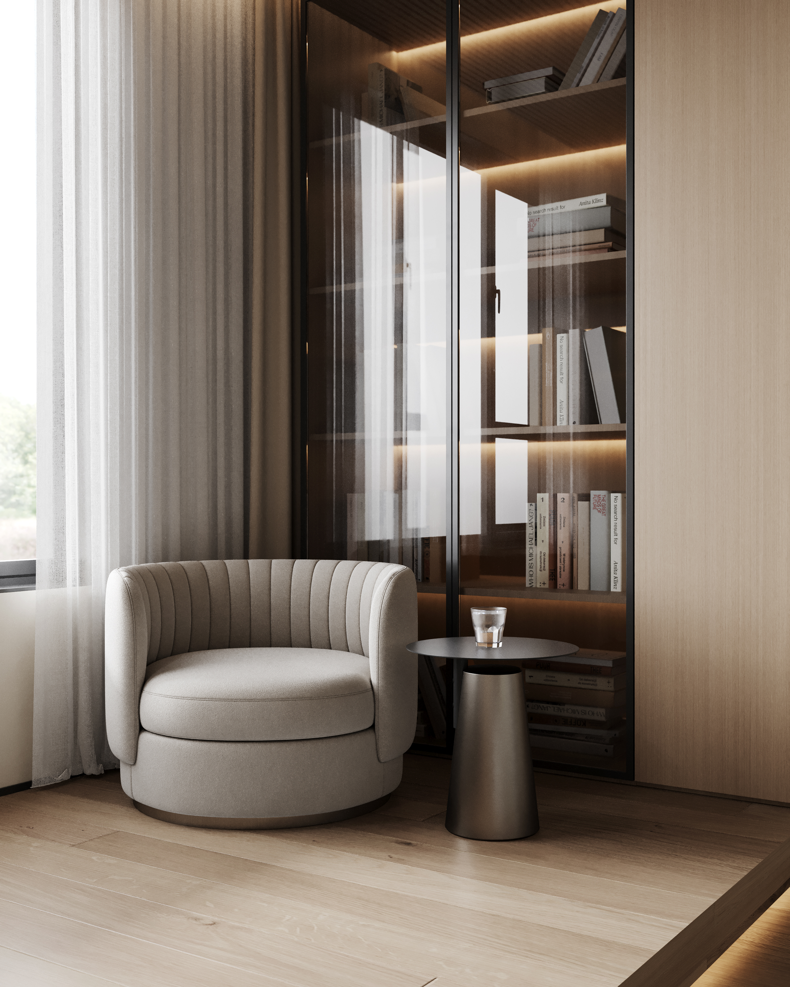 奶油风空间表现-19