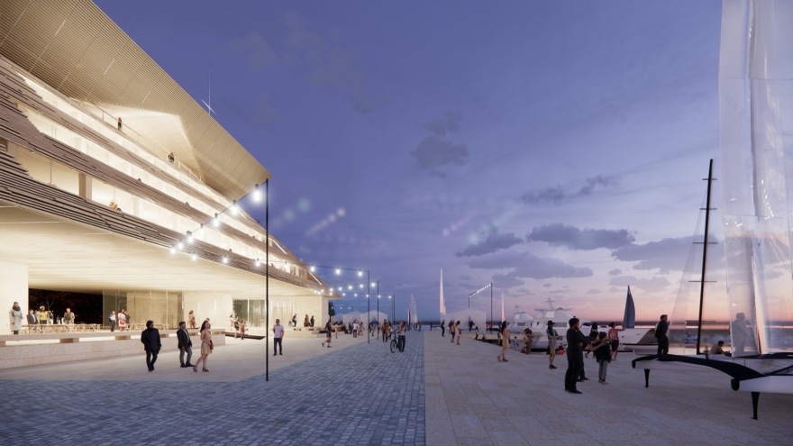 上海游艇俱乐部馆概念方案丨中国上海丨Haptic Architects-39