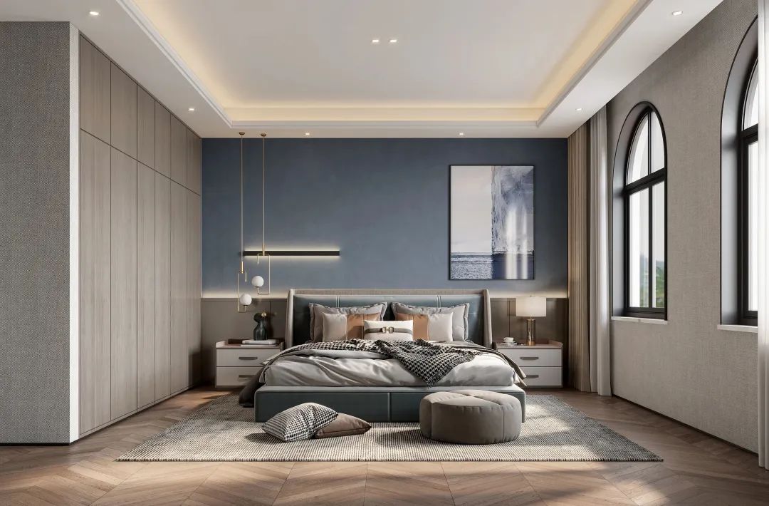 景源名墅现代简约大宅丨上海尚层别墅装饰第一运营中心-63