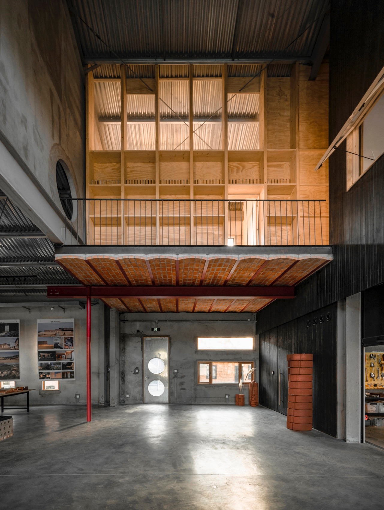 生土建筑与文化（西安）研究中心室内设计丨中国西安丨土上工作室-18