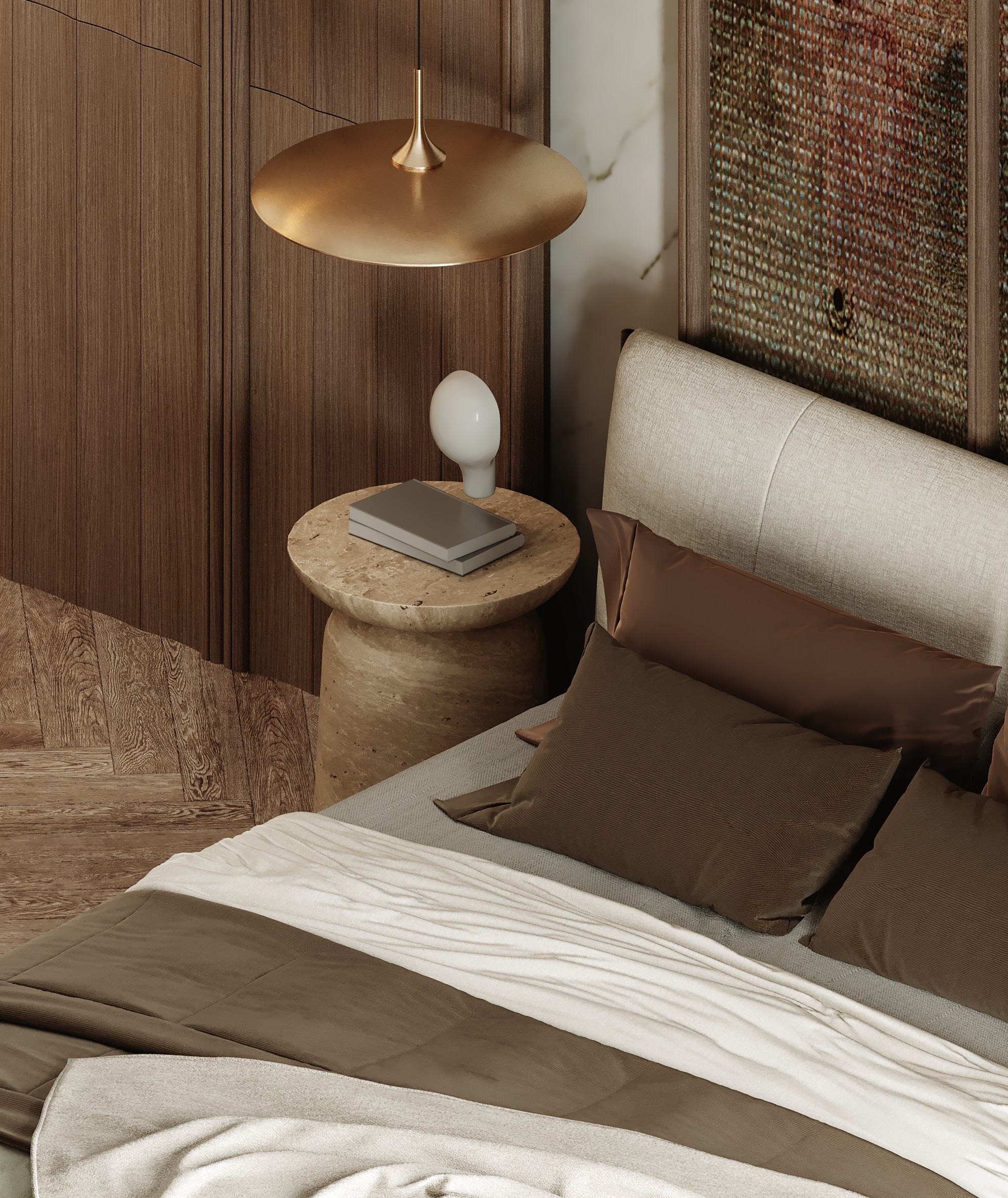 主卧室内设计-2