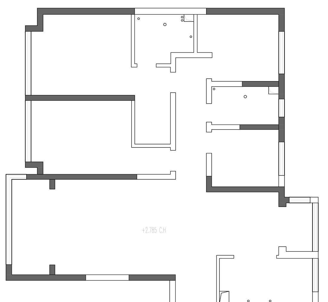 榆林壹号院平层空间设计丨中国榆林丨西安原也设计-0