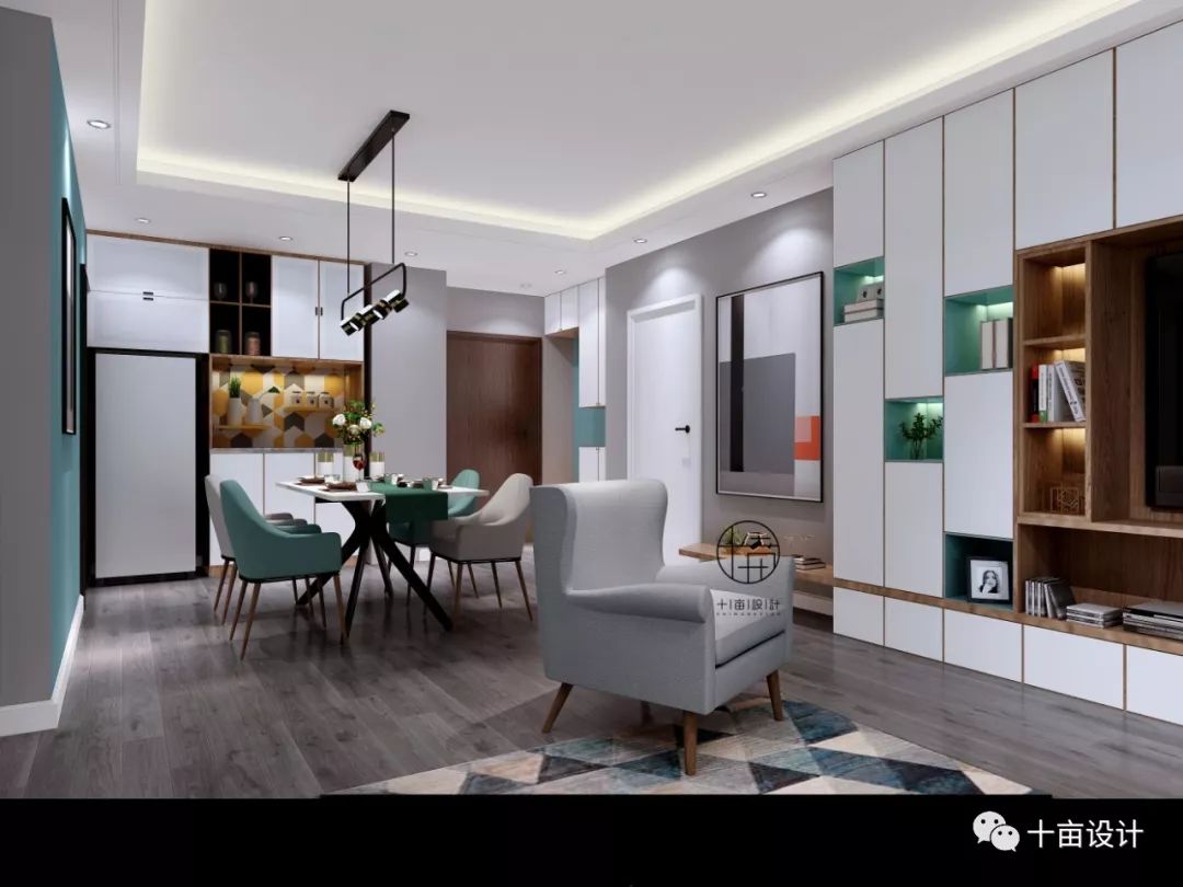 金科王府 116㎡北欧风家居,设计融入儿童学习氛围-20