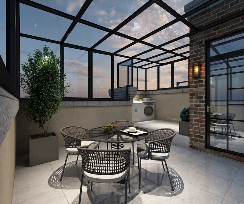 普罗理想国叠墅 | 现代融合中式，轻奢新中式空间-13