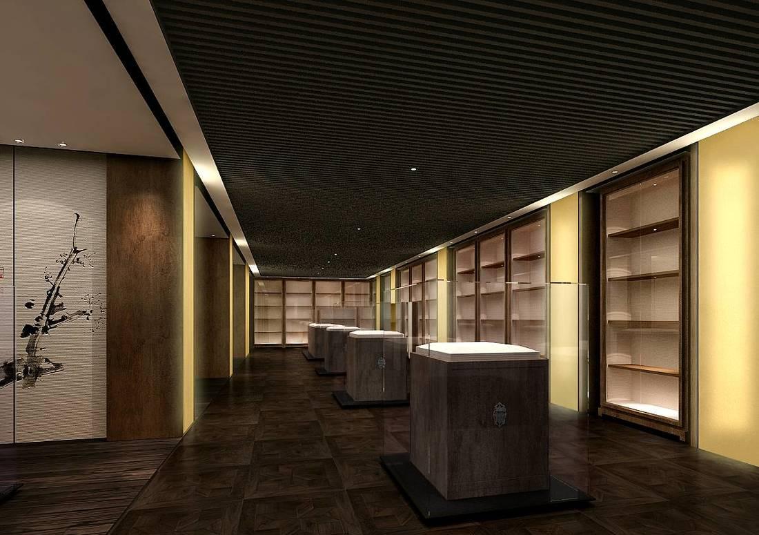 珠宝店设计,酒店会所设计,工装设计施工-4