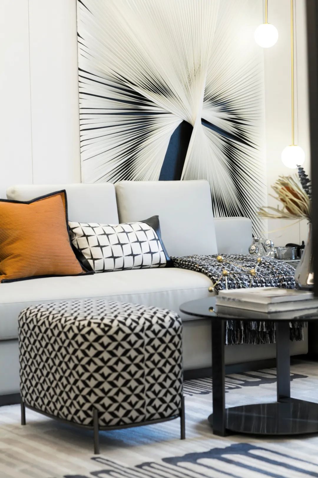 南宁邕宁玖珑湾样板间 | 现代中式美学空间-13