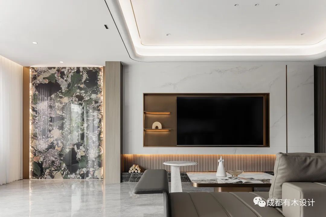 成都国宾雅集轻奢大平层丨中国成都丨有木设计-43