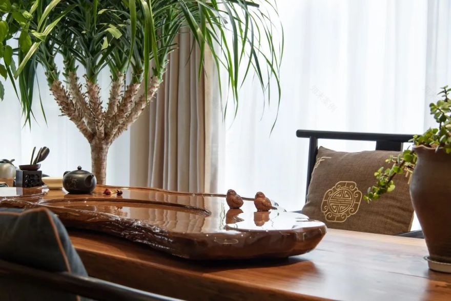 万辉星城日式原木风家居设计丨紫苹果装饰集团-56