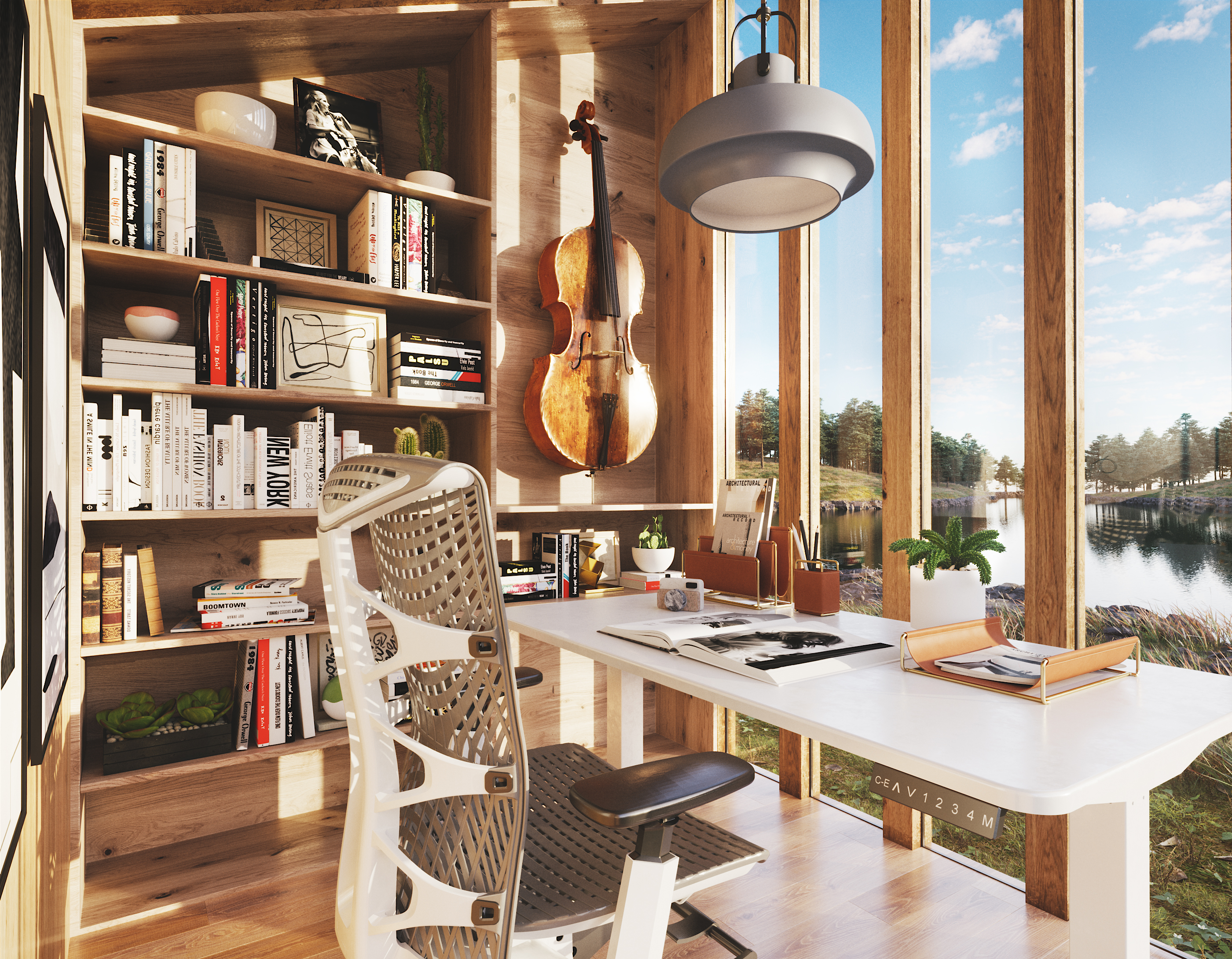 湖边小屋丨3dsmaxFstorm-6