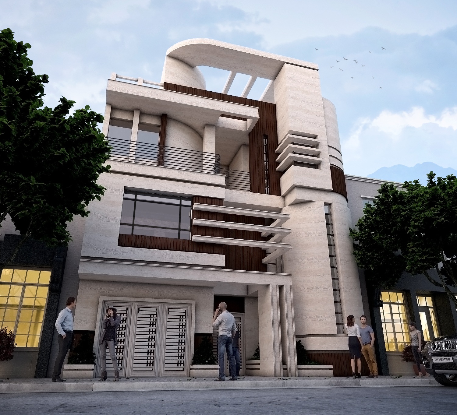 Mostafa Shahbazian & Partners 打造 5000-10000 平方英尺私人住宅-6