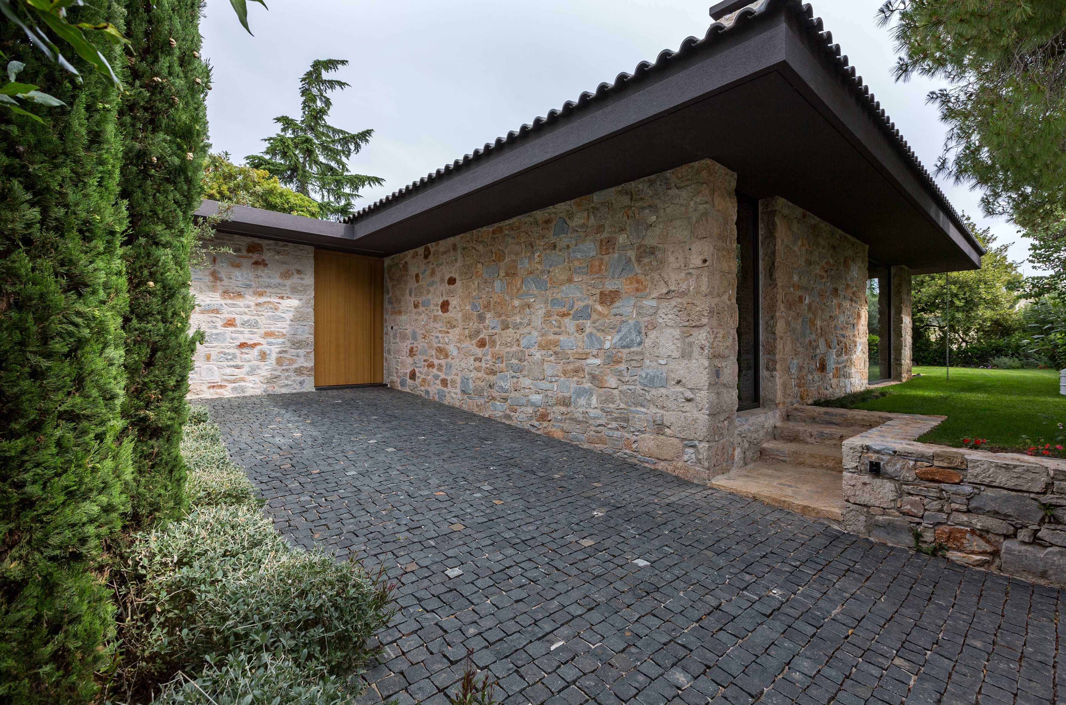 residence in politia athens by panos nikolaidis-14