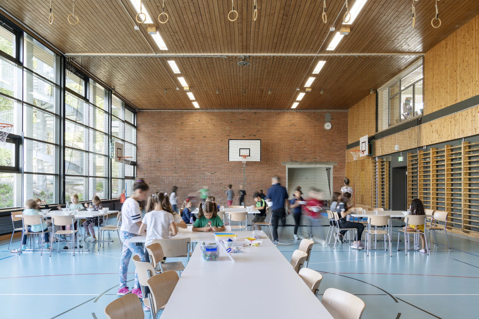 Hellwies 学校改造与扩建丨瑞士丨weberbrunner architekten-12