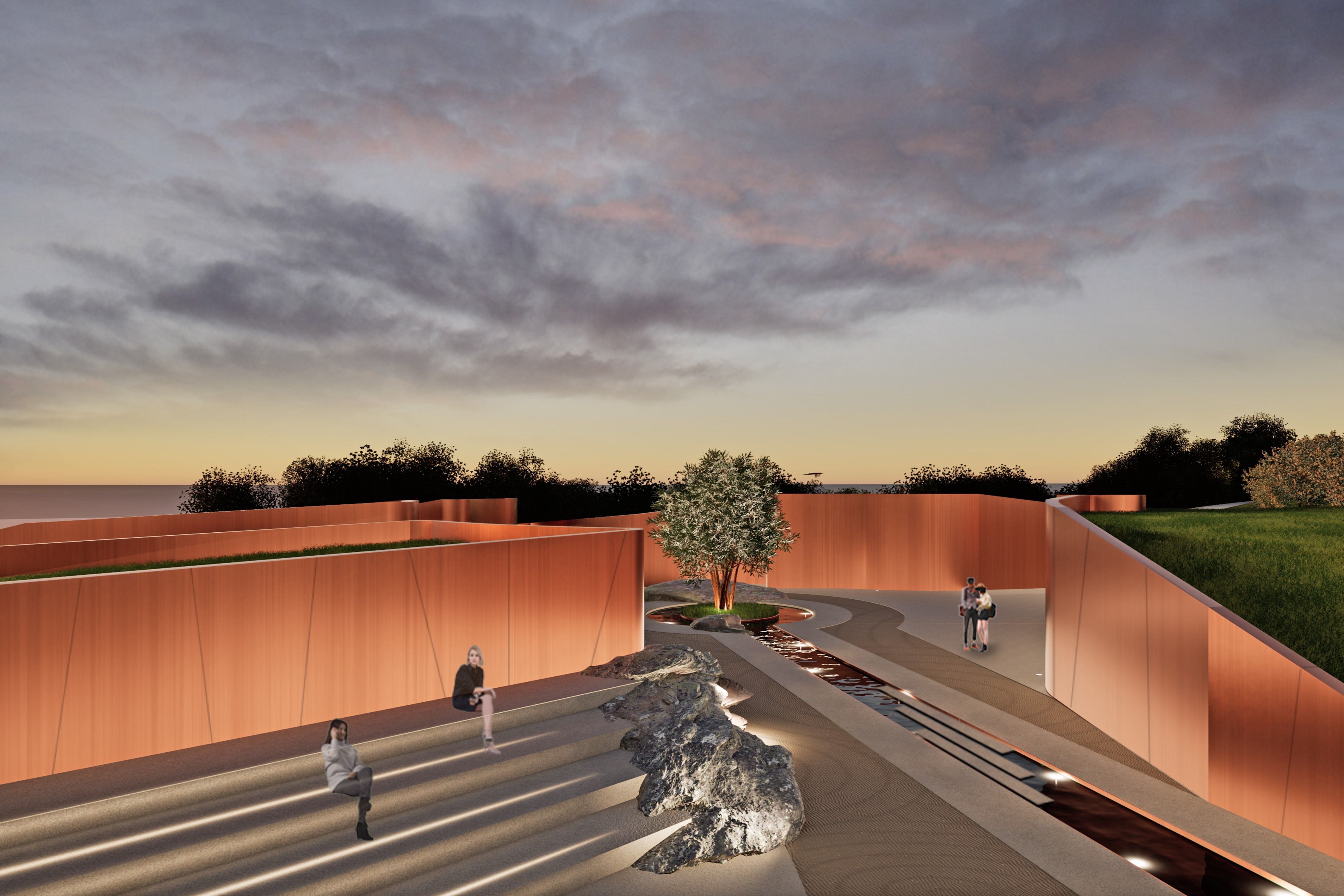 Чебоксары市“Победа”纪念公园纪念建筑及景观设计竞赛项目丨俄罗斯-98